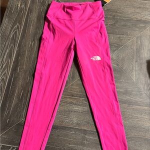 The Northface hot pink leggings